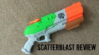 Nerf Zombie Strike Super Soaker SplatterBlast Unboxing Overview amp Firing Test [upl. by Huan]