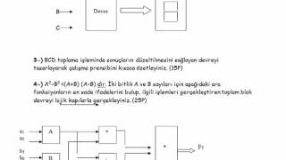 Mantık Devreleri Final Örnek Soruları [upl. by Battiste502]