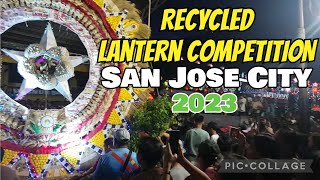 RECYCLED LANTERN MAKING COMPETITION 2023 San Jose City lantern diy trending viral fyp recycle [upl. by Soiritos]