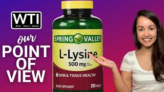 Our Point of View on Spring Valley LLysine Supplements From Amazon [upl. by Garges]