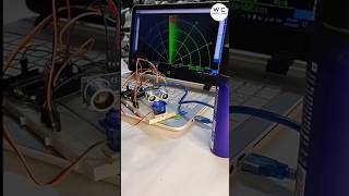 DIY Radar System with Arduino amp Ultrasonic Sensor  Build Your Own Radar shorts arduinoproject [upl. by Cann]