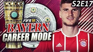 TWO INTENSE amp CRAZY FINALS CAN WE SECURE A LEAGUE CUP DOUBLE  FIFA 18 Bayern Career Mode S2E17 [upl. by Siderf]