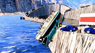 satisfying VOLVO Extreme Bus Driving in Worlds Most Dangerous Road 079 shortslive [upl. by Ailemac703]