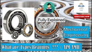 Mechanical Bearings amp Its Types Engineers Academy [upl. by Ydiarf546]