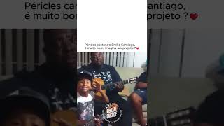 Péricles Cantando Emilio Santiago Perfume Siamês shorts [upl. by Pennebaker731]