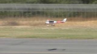 Cessna 182 Skylane RTF Skyartec Aerobatic Scale Flight [upl. by Beatrix]