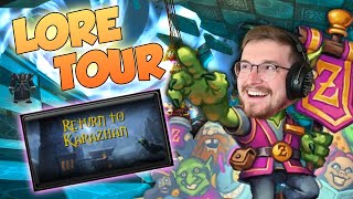 Lets Take A LORE TOUR Of NEW KARAZHAN [upl. by Juieta]