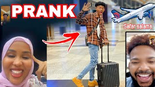 PRANK  SAFAR SALAMA KOKO amp ASAD HAGIO amp ZAKI SOMALI IYO IBRA [upl. by Ramilahs]