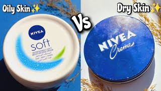 Nivea soft cream vs Nivea cream  nivea cream  nivea soft cream [upl. by Kentigerma]