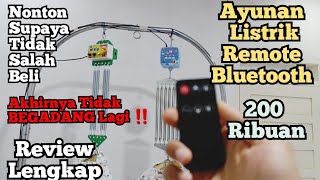 Ayunan Bayi Listrik Termurah Ayunan Listrik Remot Bluetooth [upl. by Seuguh]