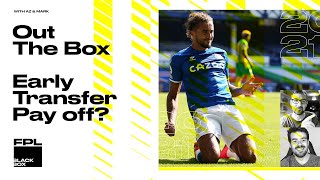 FPL BlackBox  Out The Box  Early Transfers Pay Off  Fantasy Premier League 20202021 [upl. by Aivat]