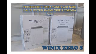 Unboxing WINIX ZERO S  Pentingnya punya Air Purifier di MUSIM PANDEMI COVID [upl. by Hannahoj]