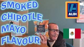 Aldi Mexican Week Smoked Chipotle Mayo Crinkle Cut Crisps [upl. by Sellig]