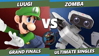 Valhalla IV GRAND FINALS  Zomba ROB Vs Luugi Luigi Smash Ultimate  SSBU [upl. by Eillak]