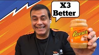 REESES CREAMY PEANUT BUTTER  REVIEW [upl. by Nylloh807]