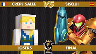 SISQUI VS CRÊPE SALÉE  LOSERS FINAL  95 KING OF FIELD 4 [upl. by Pallas635]