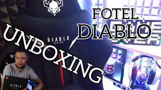 UNBOXING Fotel Diablo Chairs X Player 2 0 Normal Size Czy warto kupić Montujemy [upl. by Ayihsa600]