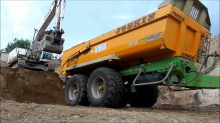 John Deere 7930 Deutz Agrotron Fendt 824 Claas Axion 850 at Work [upl. by Nitsuga]