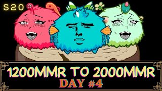 Disablesaur  Discard Bug  1200mmr to 2000mmr DAY 4  Axie Infinity S20 [upl. by Monie277]