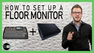 How to set up and mix a floor monitor on the Behringer X32 [upl. by Fenella931]