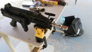 CZ SCORPION EVO  test 1 kompensatora CERBER KPOAR9 [upl. by Wernsman95]