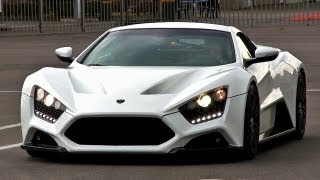 Zenvo ST1 Sound  Start Ups amp In Action On track [upl. by Adiaros]