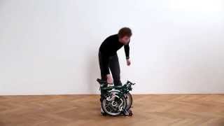 Brompton Falten Entfalten [upl. by Annel]