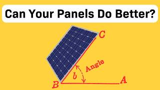 How to Calculate the Best Tilt Angle for Solar Panels [upl. by Warner]