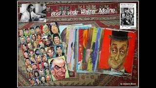 Walter Molino caricature by Costante Bonvini [upl. by Yadnus]