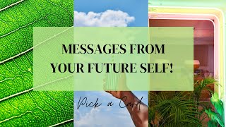 Pick a Card 🍓💗🌊 MESSAGES FROM YOUR FUTURE SELF 🌊💗🍓 MUST HEAR 🥰 🔥 [upl. by Frankie112]