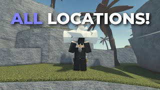 ALL BONE LOCATIONS in FISCH [upl. by Tybi]