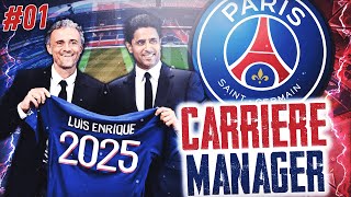 FC 24  Carrière Manager PSG 1  Un NOUVEAU CYCLE [upl. by Rubie]