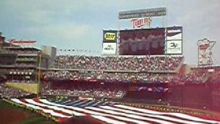 Minnesota Twins 2010 Home Opener [upl. by Ailerua420]