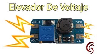 Elevador de voltaje o Convertidor De Voltaje ✔️ [upl. by Odnumde269]