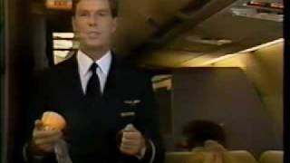 Lufthansa Safety Video from 80ies  Airbus A300  very funny [upl. by Jules269]