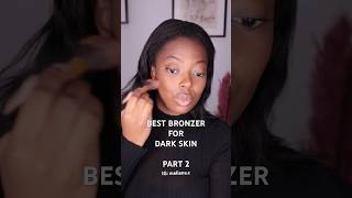 BRONZER FOR DARK SKIN PART 2  BRONZER PLACEMENT  NYX BUTTERMELT BRONZER DO BUTTA [upl. by Orna818]