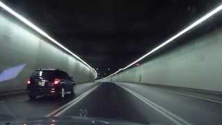 Ville Marie tunnel Montreal 720 West [upl. by Rafiq]