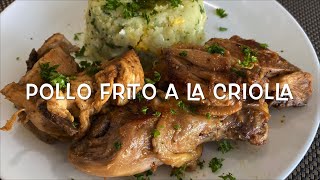 Pollo Frito A La Criolla  Cocina Con Fujita [upl. by Drofdarb]