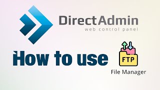 How to work DirectAdmin file manager  Direct Admin Web Control Panel Tutorial [upl. by Salangi]