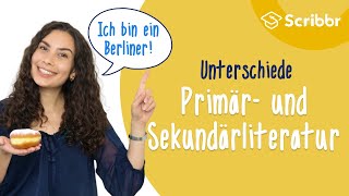 Primärliteratur und Sekundärliteratur – einfach erklärt  Scribbr 🎓 [upl. by Sobel967]