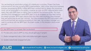 PMP Exam Question  Project management certification  2024 [upl. by Anyaled518]