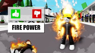 NEW Cara Mendapatkan FIRE POWER Di Brookhaven  Roblox [upl. by Mildrid]