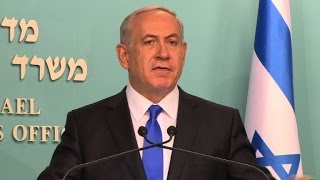 Le Premier ministre israélien condamne les attentats de Paris [upl. by Elana]