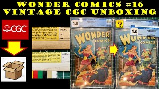 Dual Case Study amp Unboxing CGC vintage comic book submission GOLDEN AGE cleaning pressing whitening [upl. by Aurlie438]