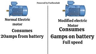 Fuelless Modified electric motor Configuration [upl. by Laural]