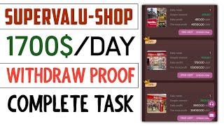 Supervalushop  New USDT Earning Site Today  Earn USDT Complete Task amp Withdraw Proof  Earn USDT [upl. by Dermott957]