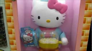 キティちゃん ポップコーン 自動販売機 キャラメル風味 Hello Kitty Popcorn Vending Machine japan [upl. by Aisek311]