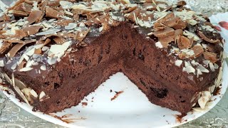 shortsHow to make Chocolate 🍫 cake 🎂soft and spongy moistdetail recipe on my youtube channel [upl. by Mmada286]