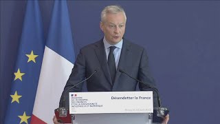 quotCest soit la réduction de la dette maintenant soit les impôts demainquot déclare Bruno Le Maire [upl. by Northrop]