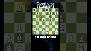 EASY Beginner Chess Opening [upl. by Araihc]